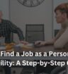 How to Find a Job as a Person with a Disability